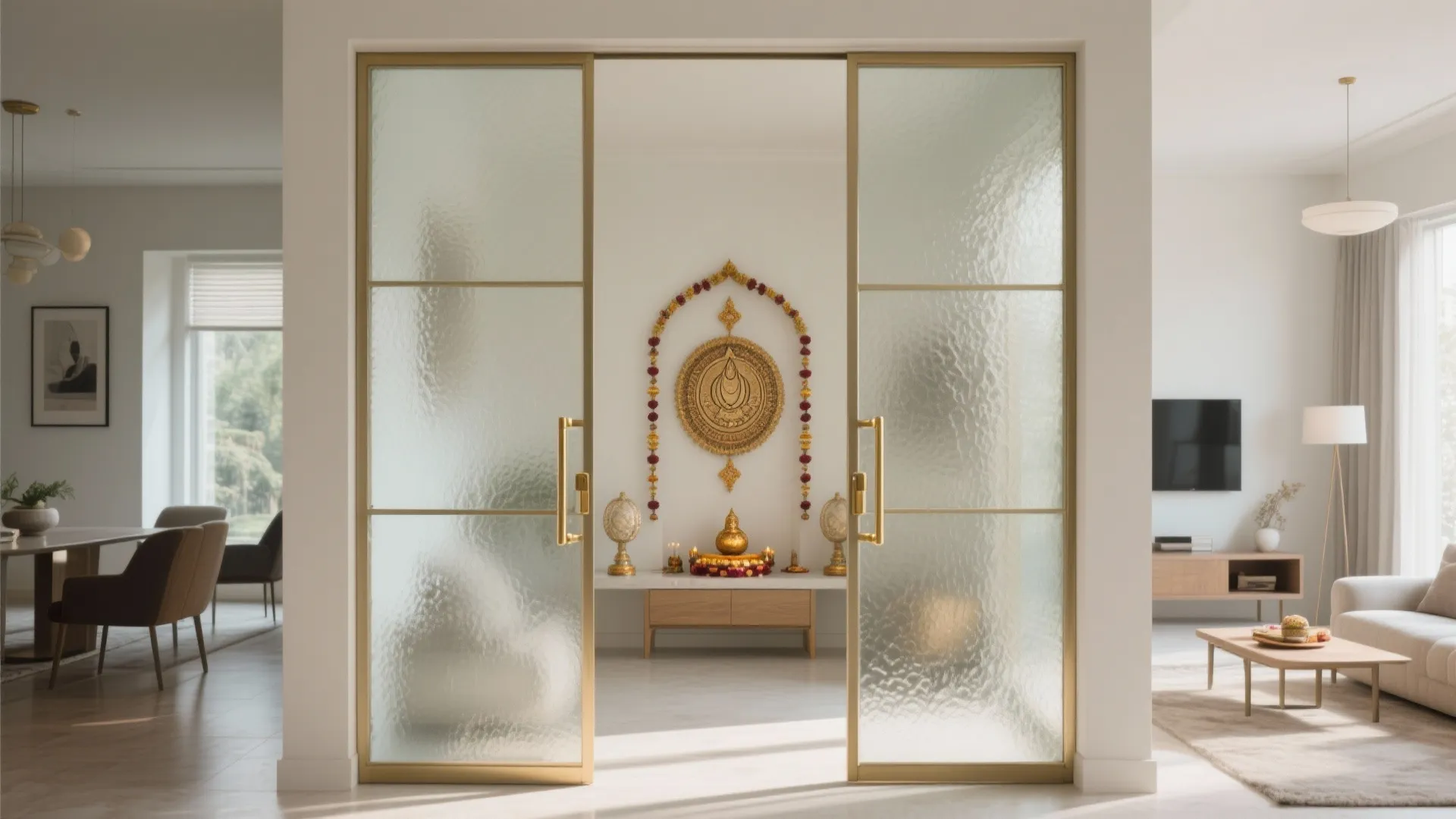 Glass Enclosure for Modern Vibes