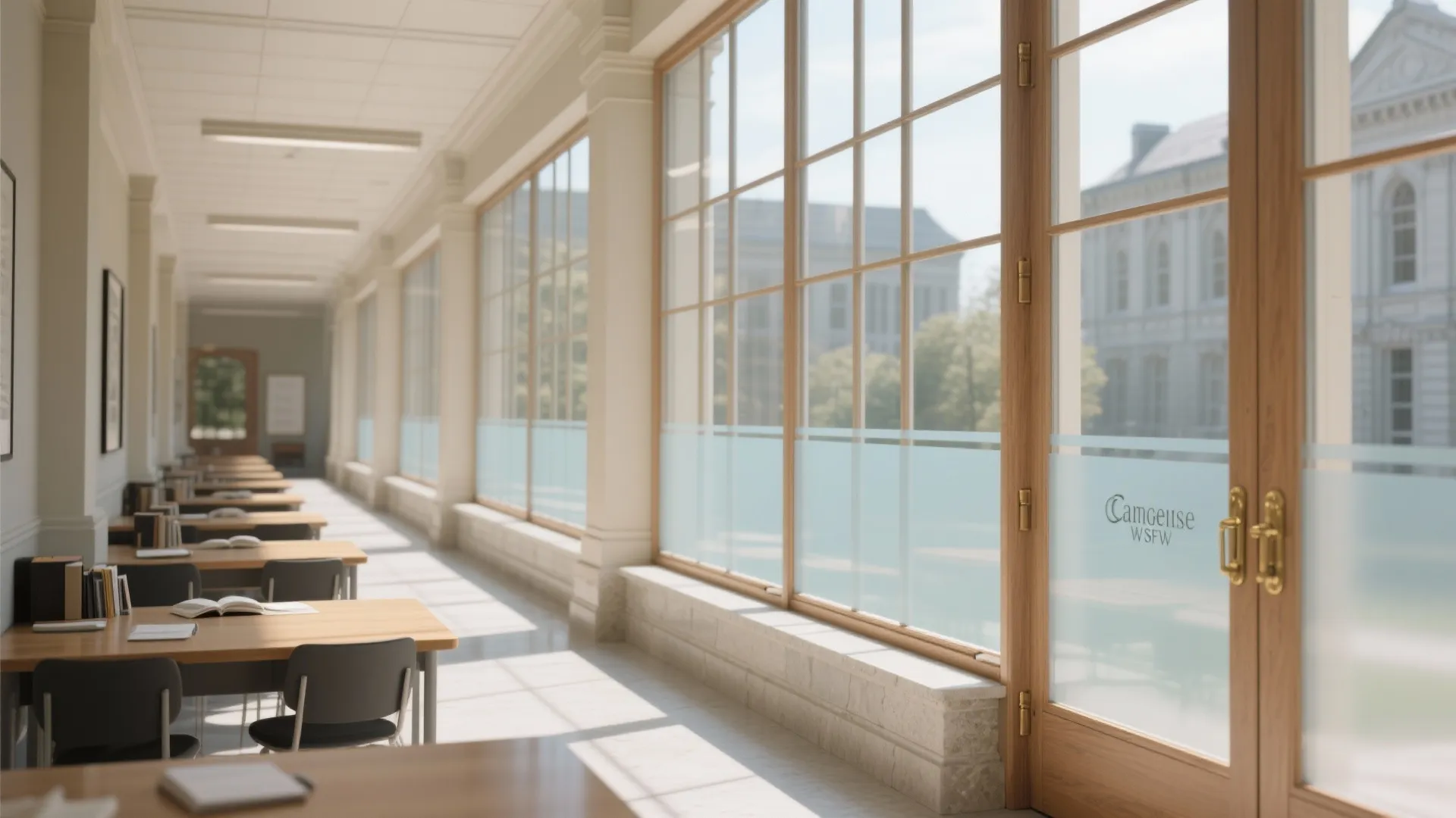 Daylight-smart glass partitions