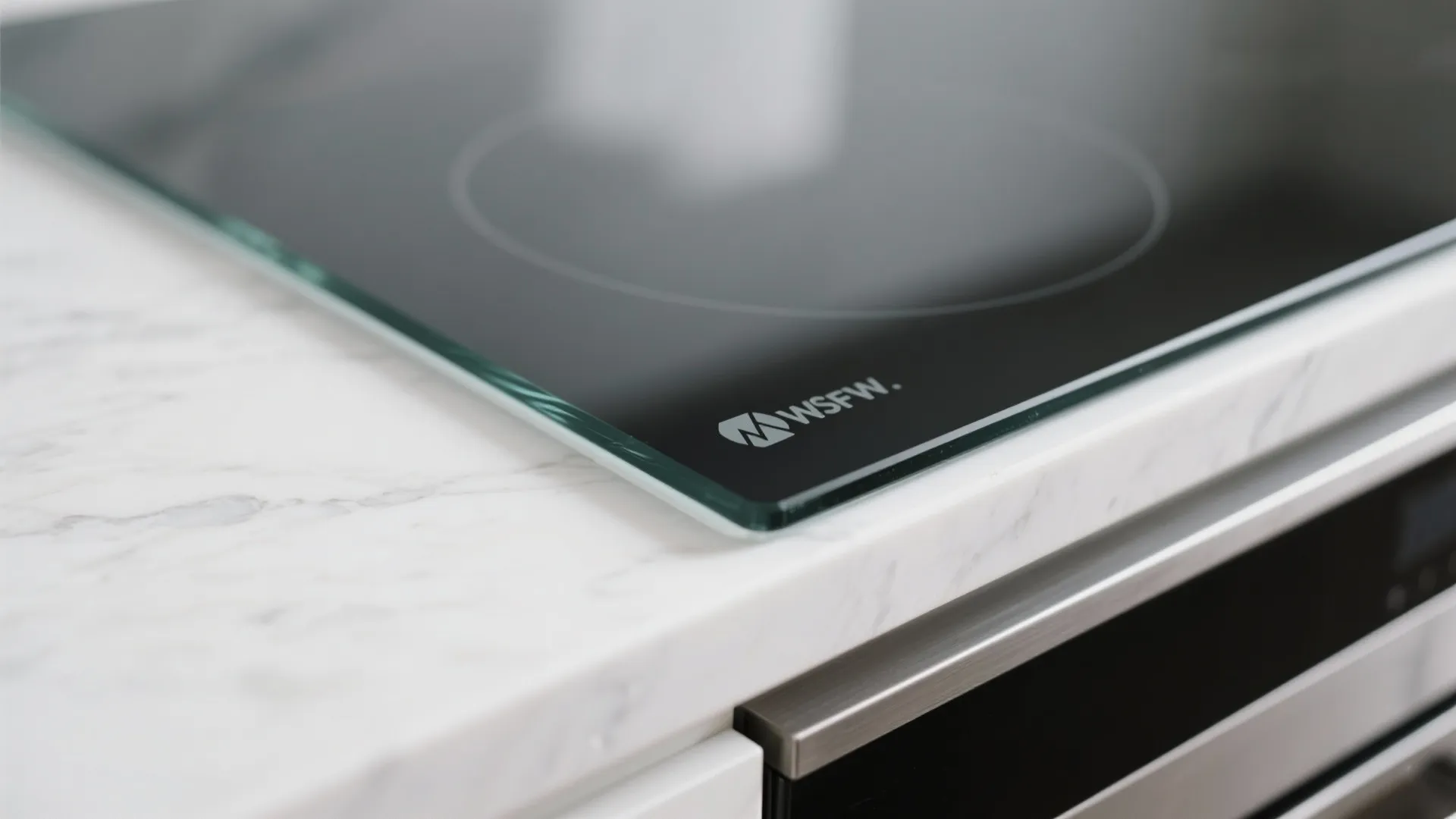 Glass Backsplash for Light and Depth