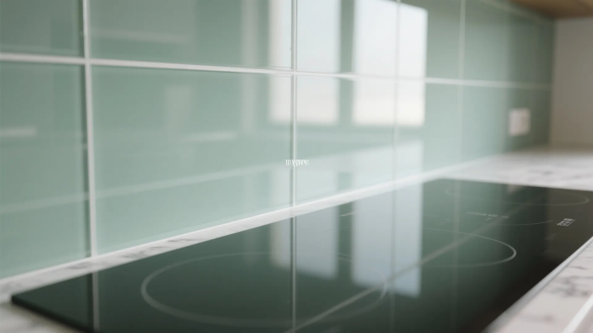 Glass Backsplash for Light and Depth