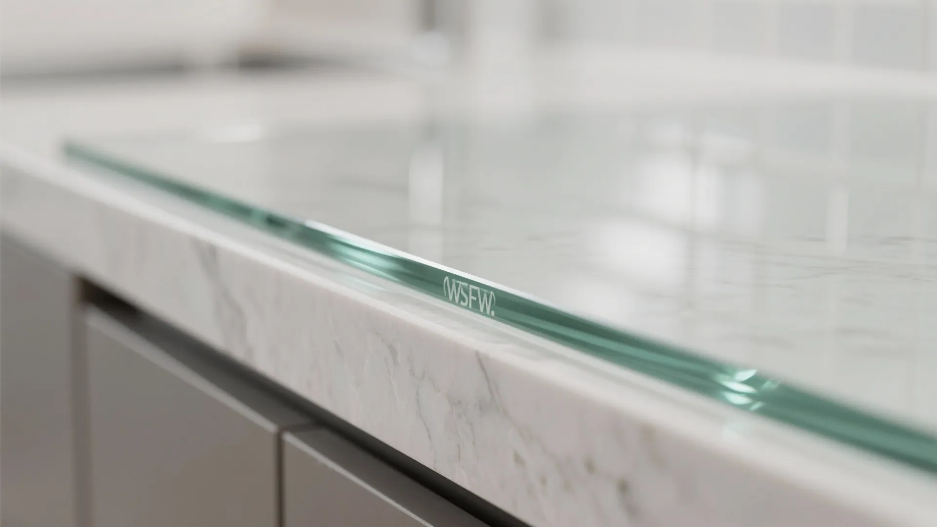 Glass Backsplash and Partitions for Brighter Interiors