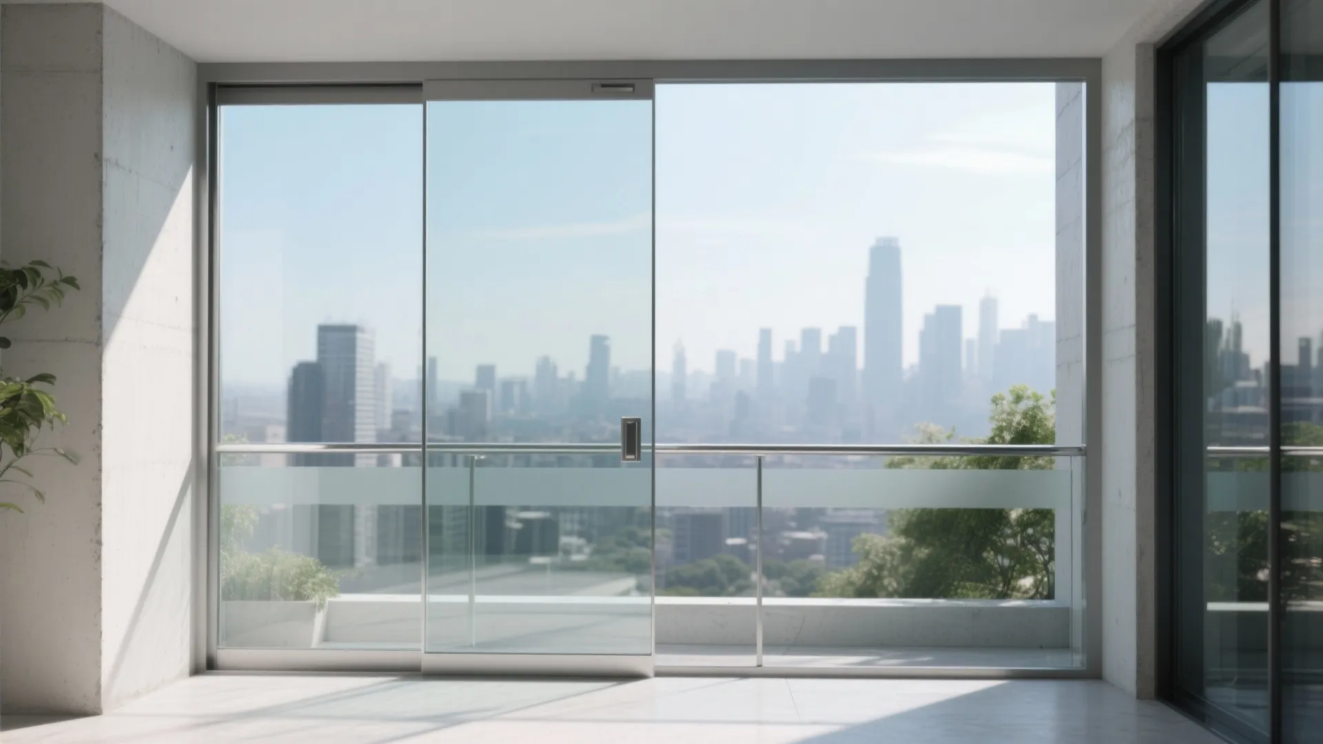 2) Glass + Metal Hybrid: Clear Views, Clean Lines