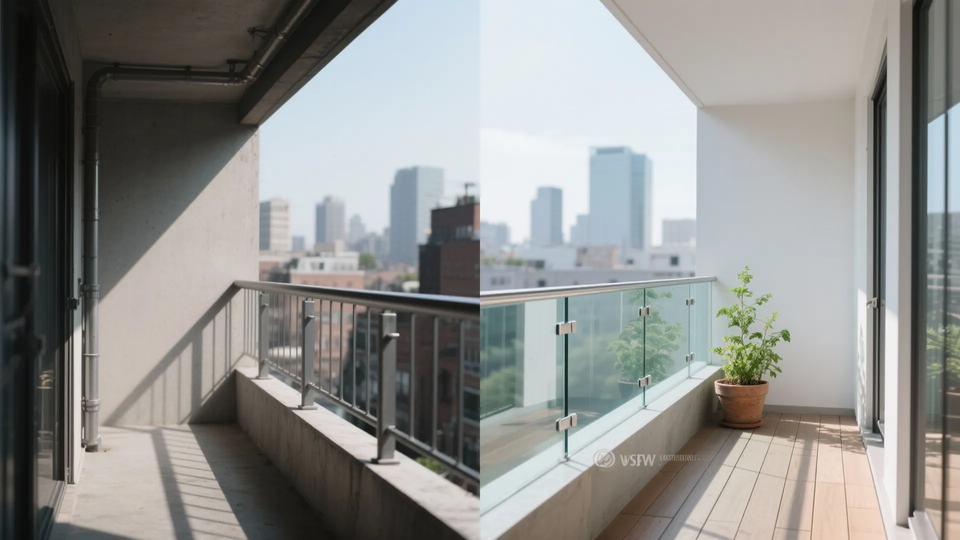 Glass Balustrade and Slim Glazing for a Brighter Perch