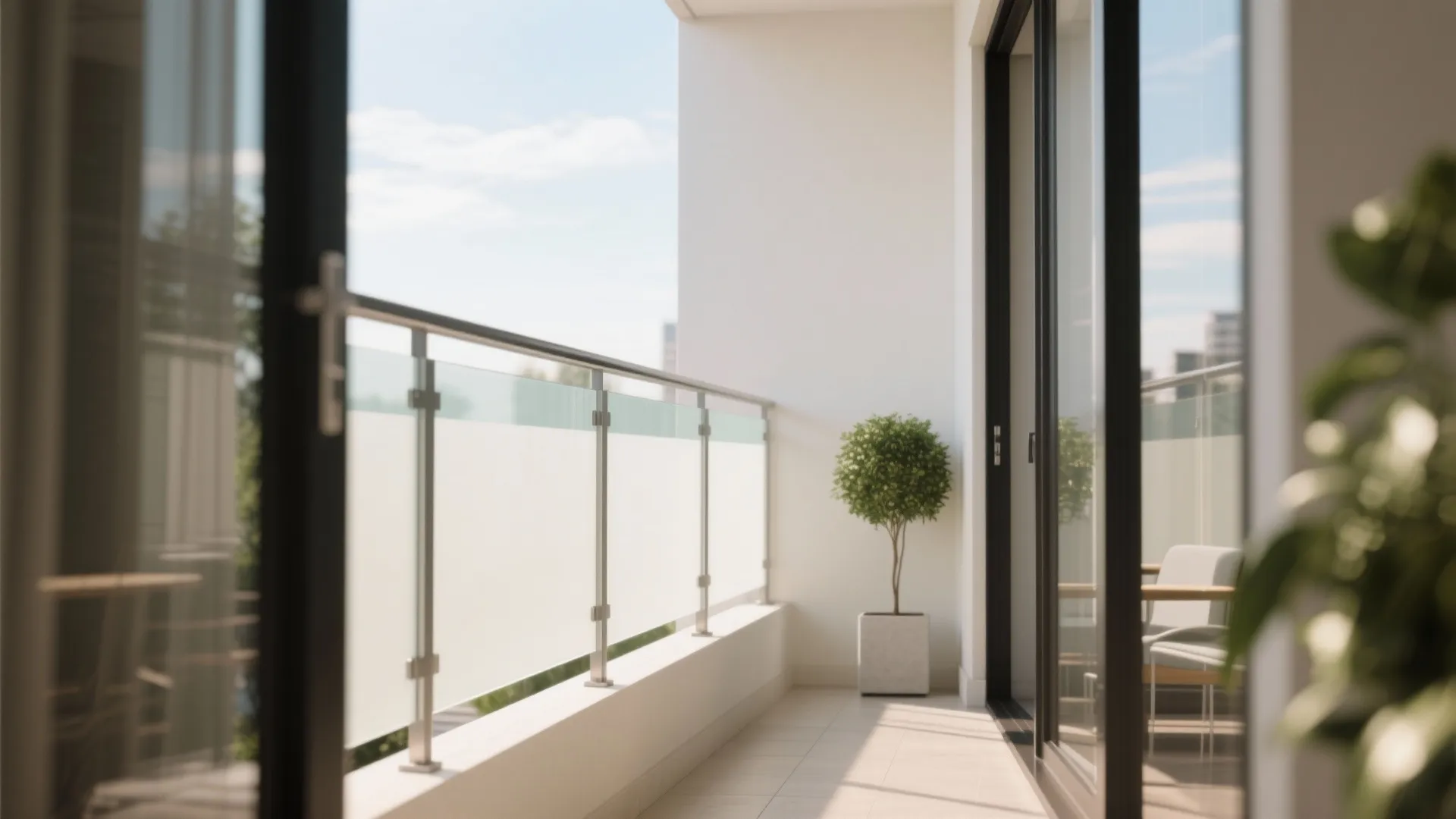 A Glass Balustrade For Light And Views