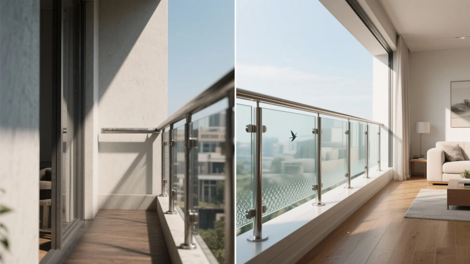 Glass Balustrade for Openness