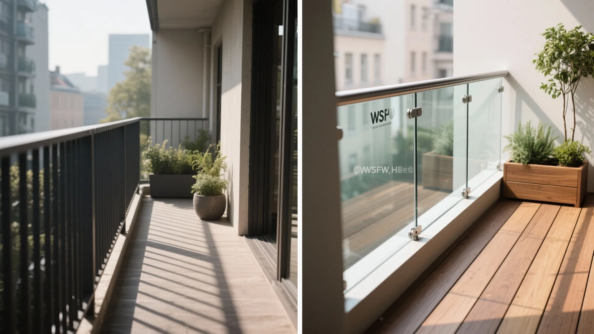 Glass Balustrade for Light and Safety