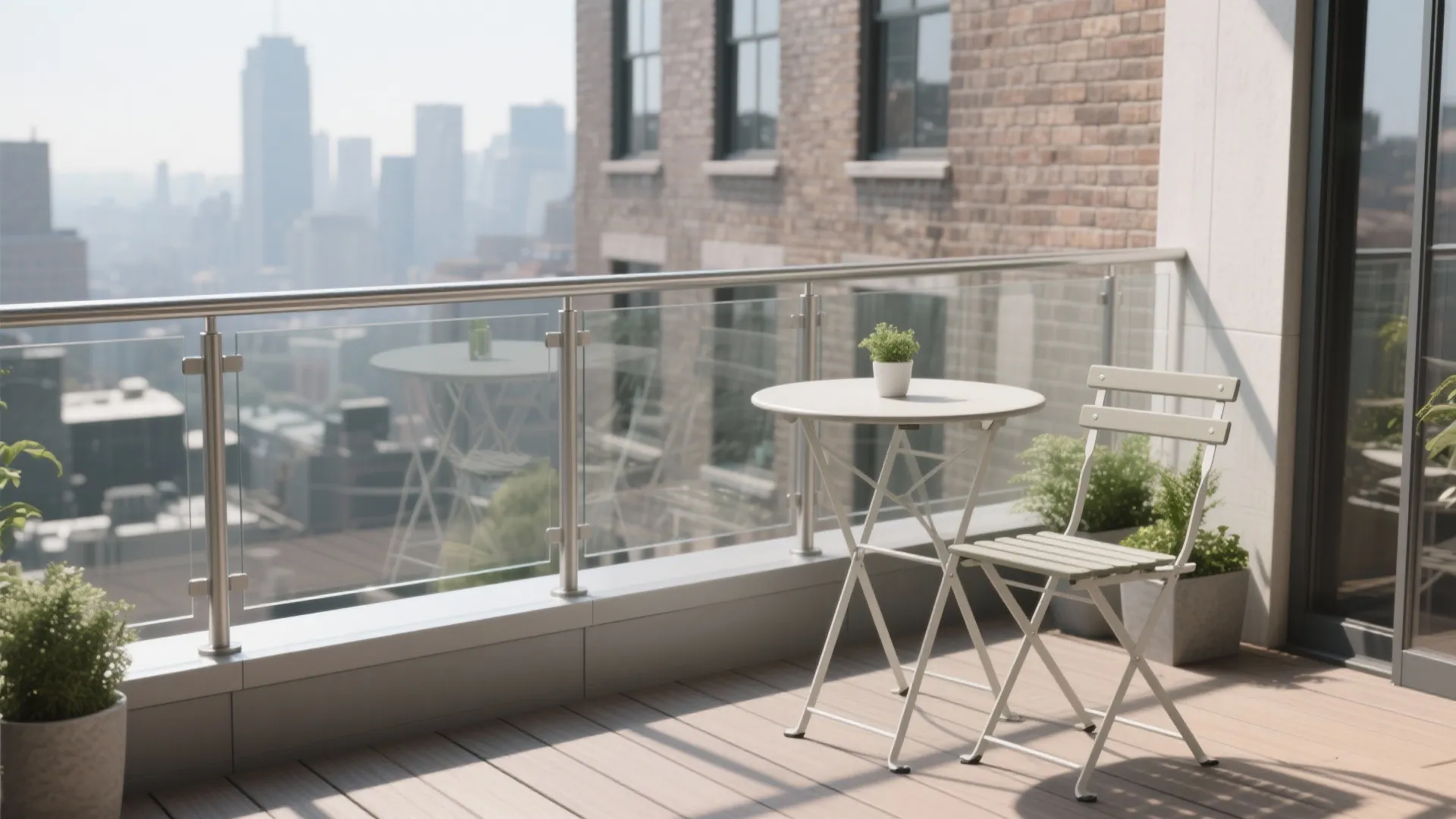 Glass Balustrades and Slim Lines