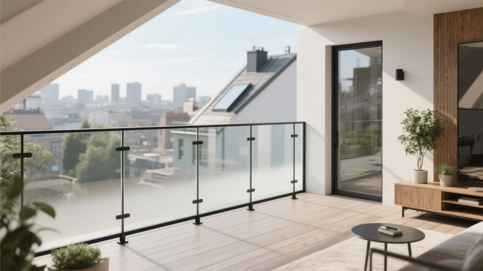 Glass Balustrade for Maximum Light and Views