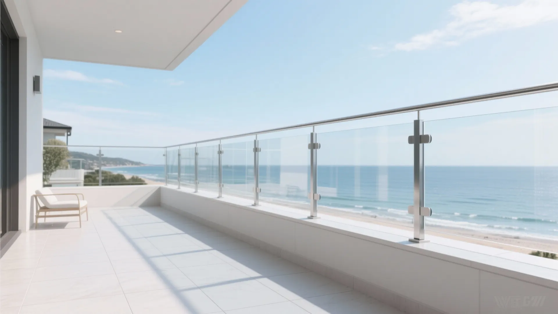Light, Safe, and Airy: Glass and Slim Railings
