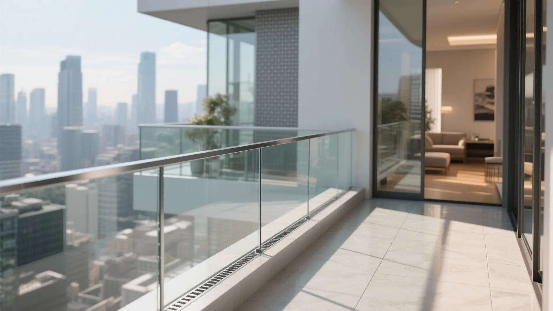 1) Slimline Glazing and Glass Balustrades