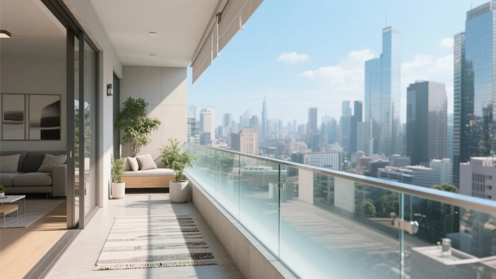 Transparent Railings for Light and Air