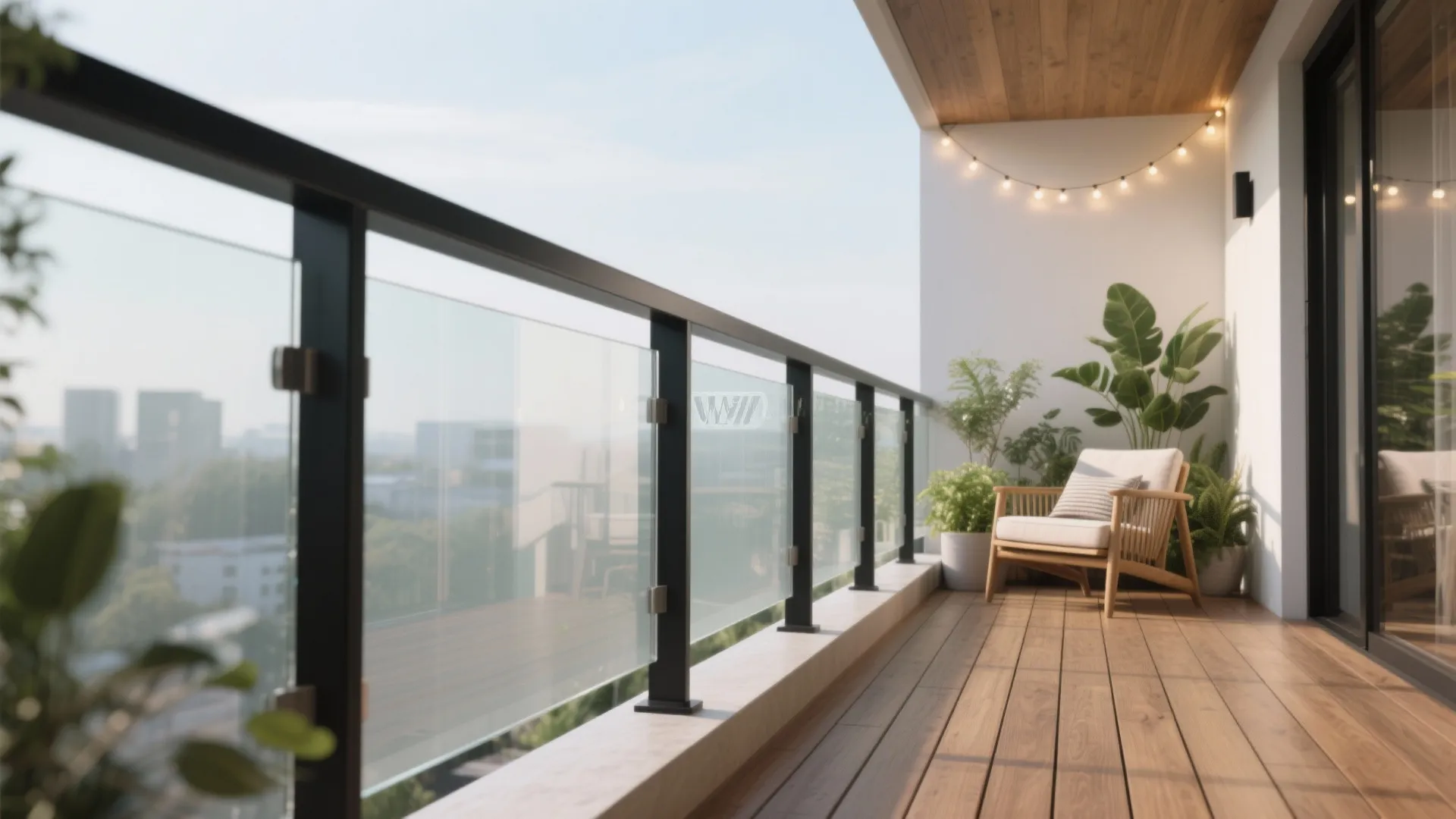 Tempered Glass Railings for Light and Views