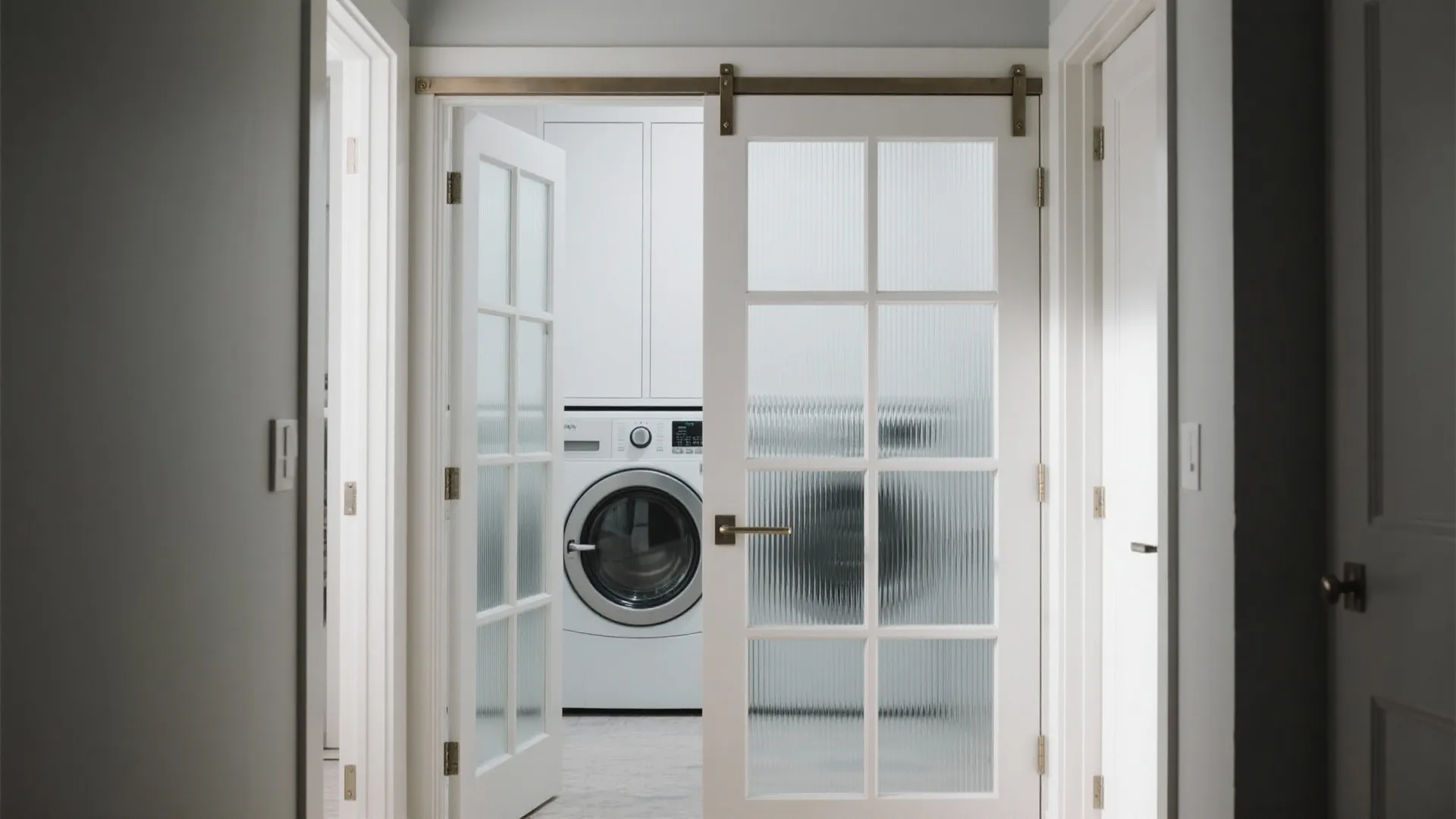 5) Glass, Reeded, or Dutch Split Doors