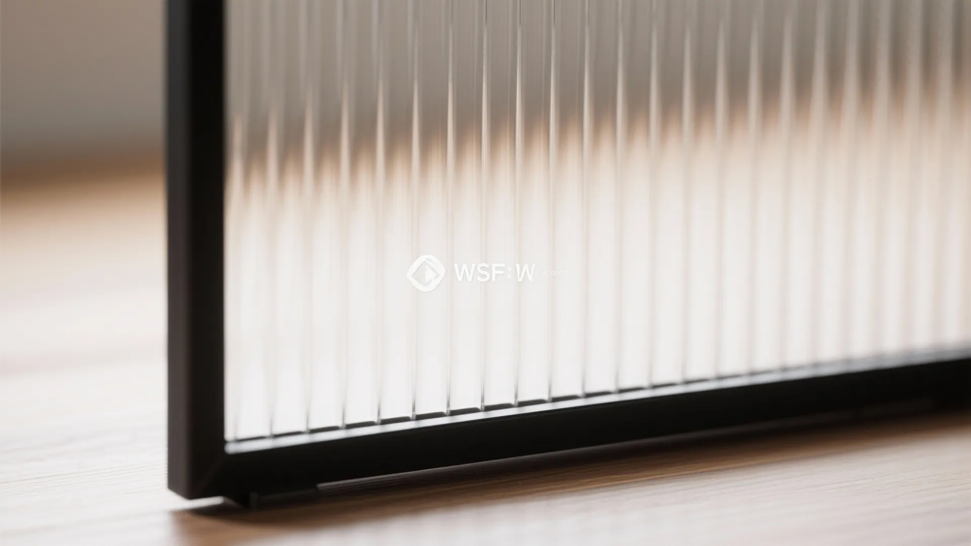 Glass partitions with slim frames