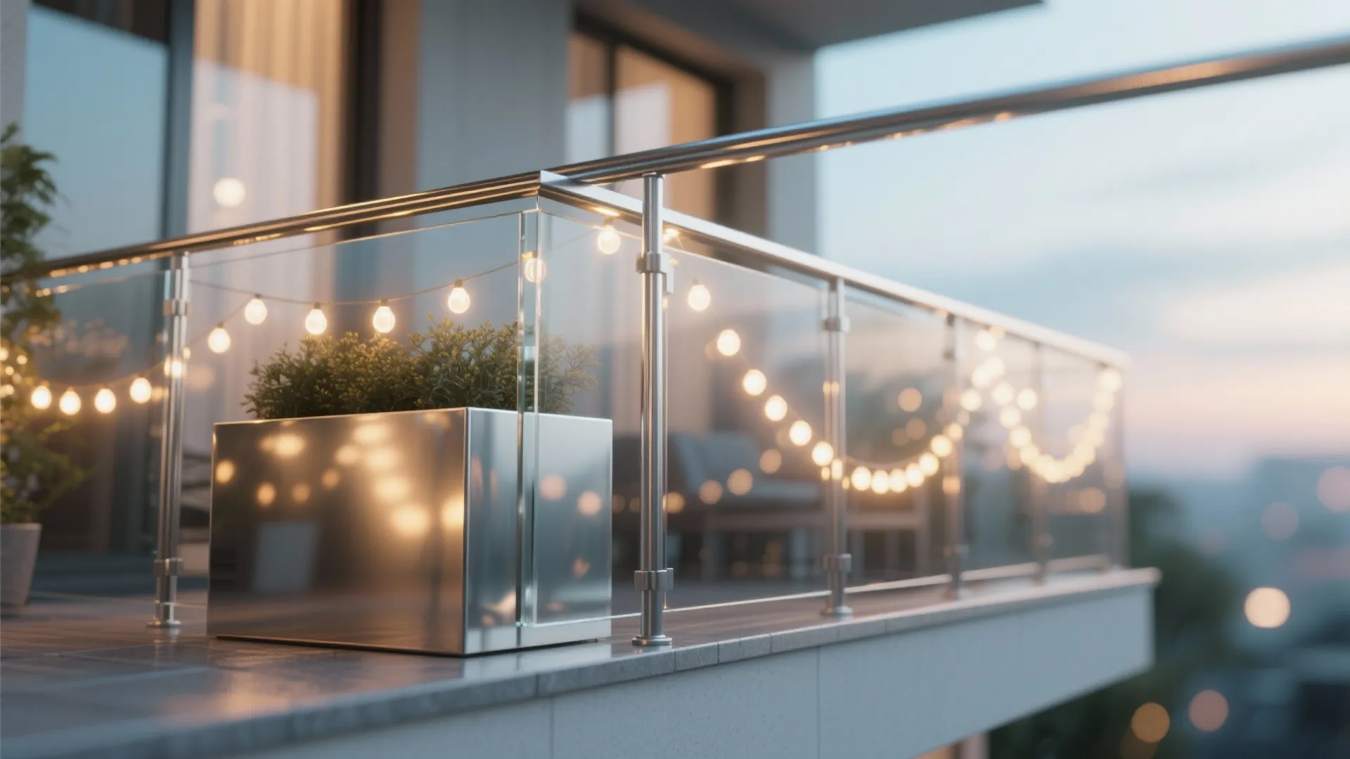 Glass and Reflective Touches