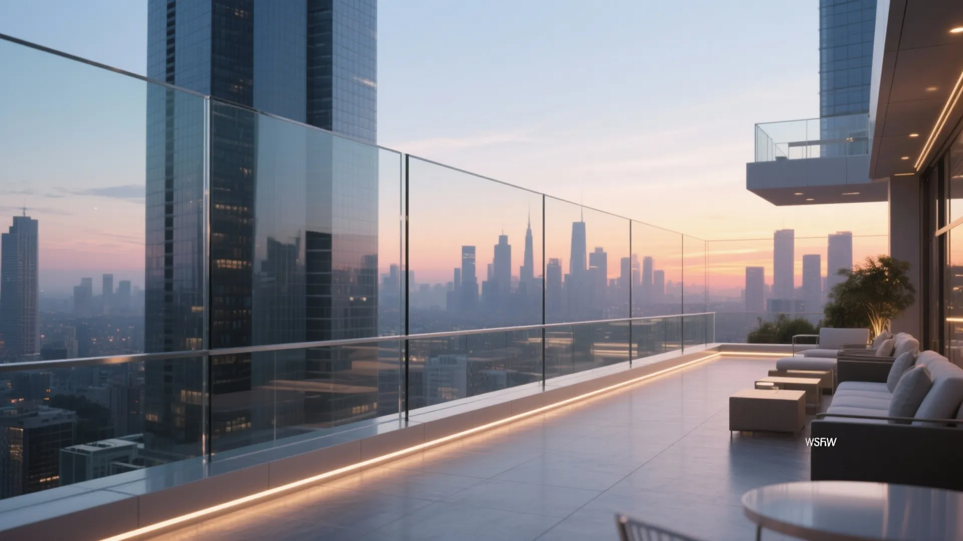 Glass Blend Boundaries