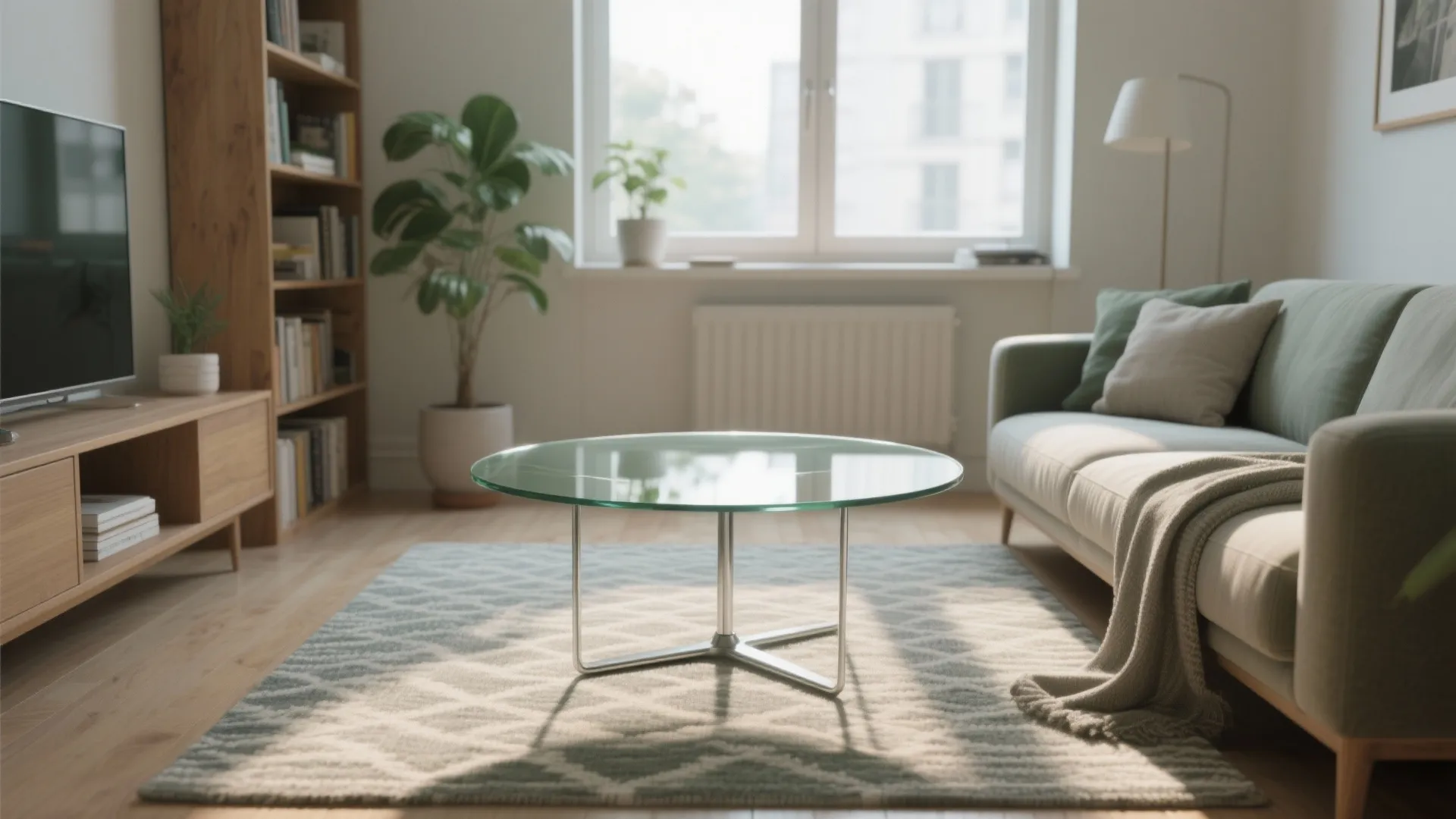 Small Round Coffee Table Glass: Sleek Design Tips for Compact Spaces: 1 Minute to Instantly Upgrade Your Living Room with Glass Tables