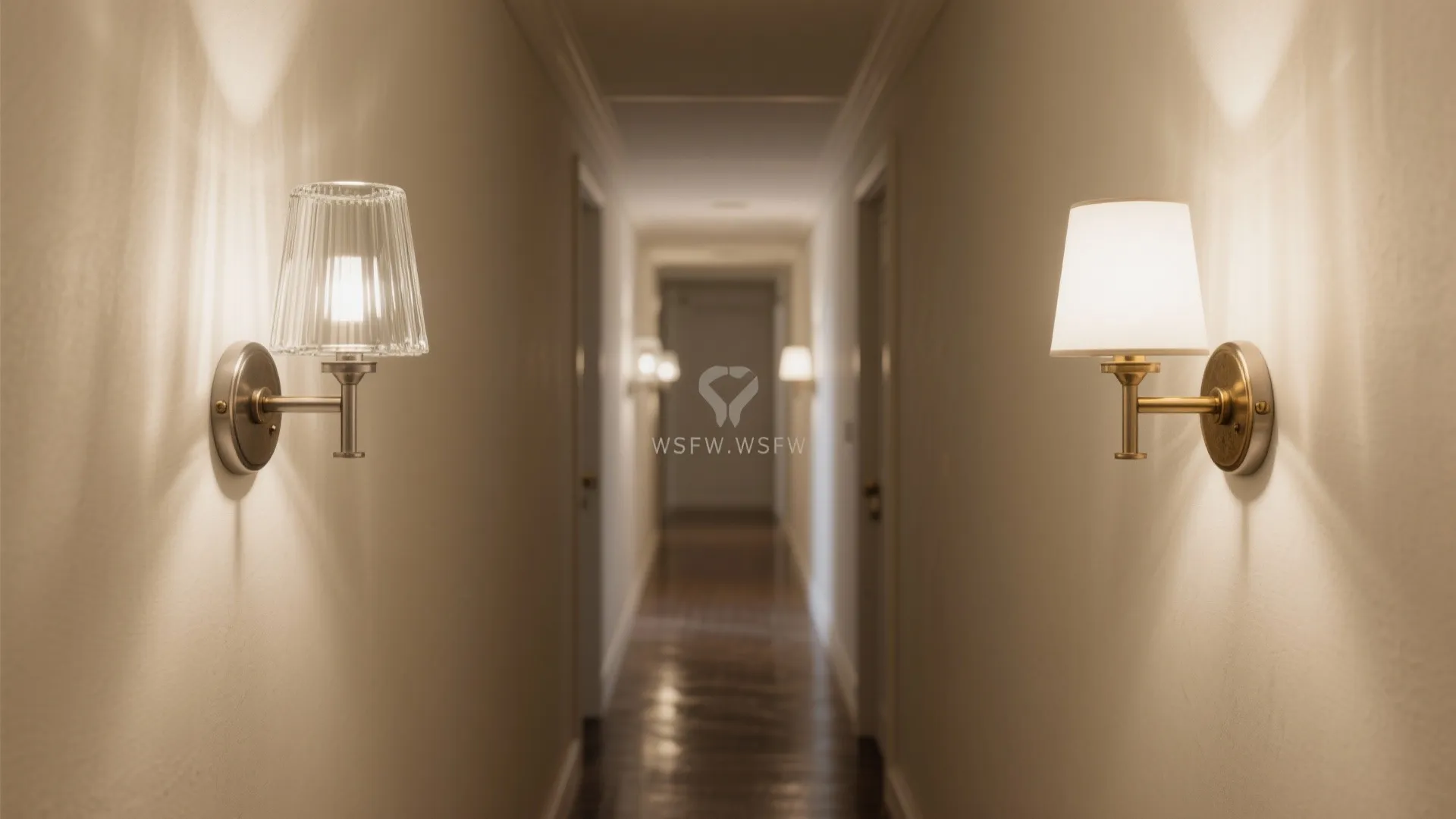 Glass shades for airy brightness