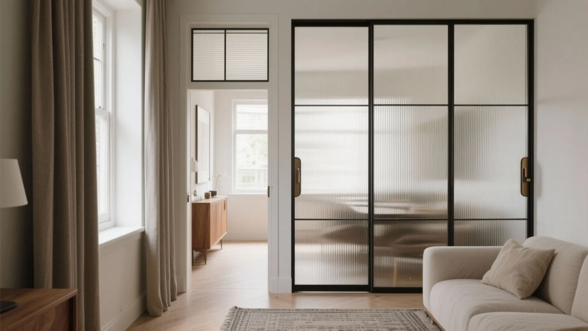 Glass Partitions and Internal Windows for Light