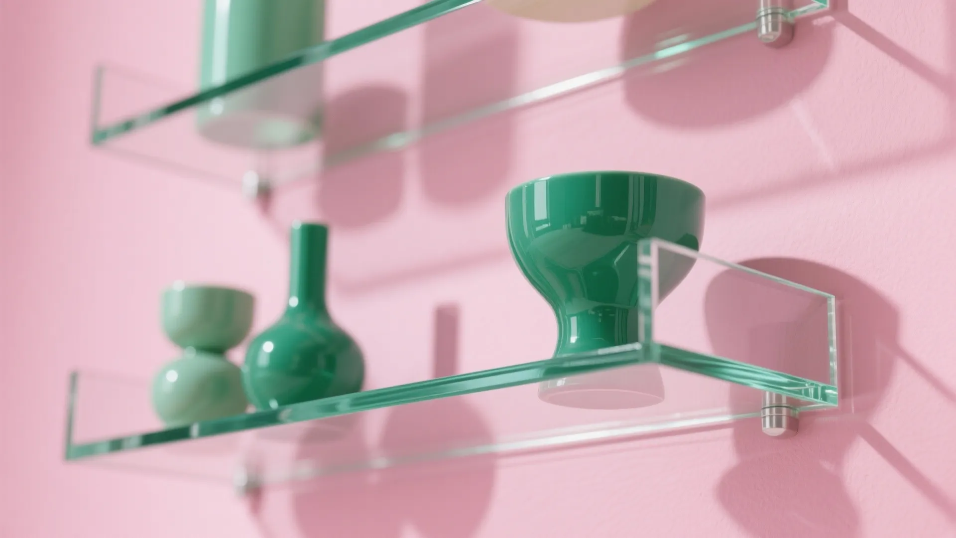 Glass Accents for Lightness