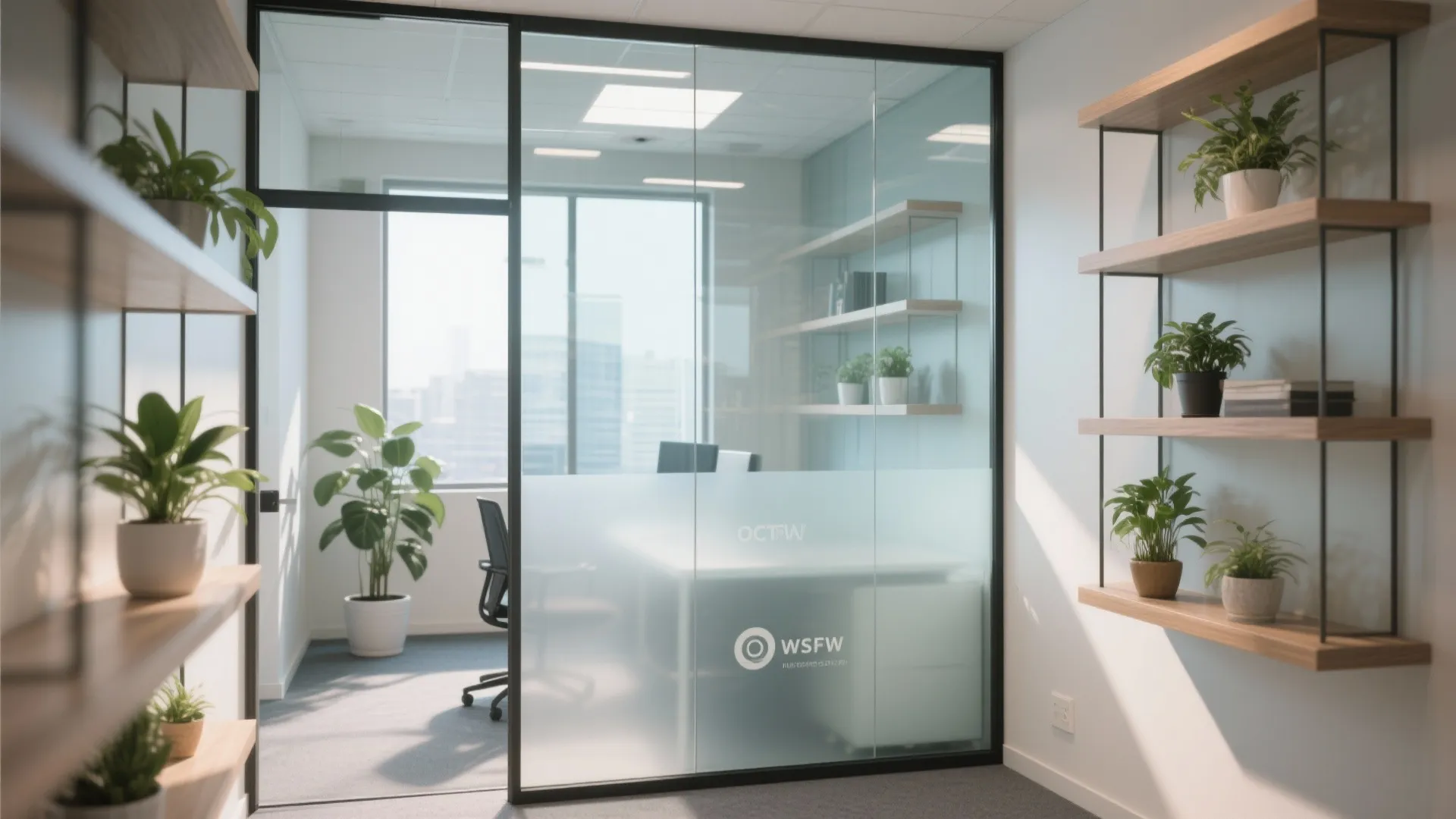 4. Use glass or open shelving to keep sightlines