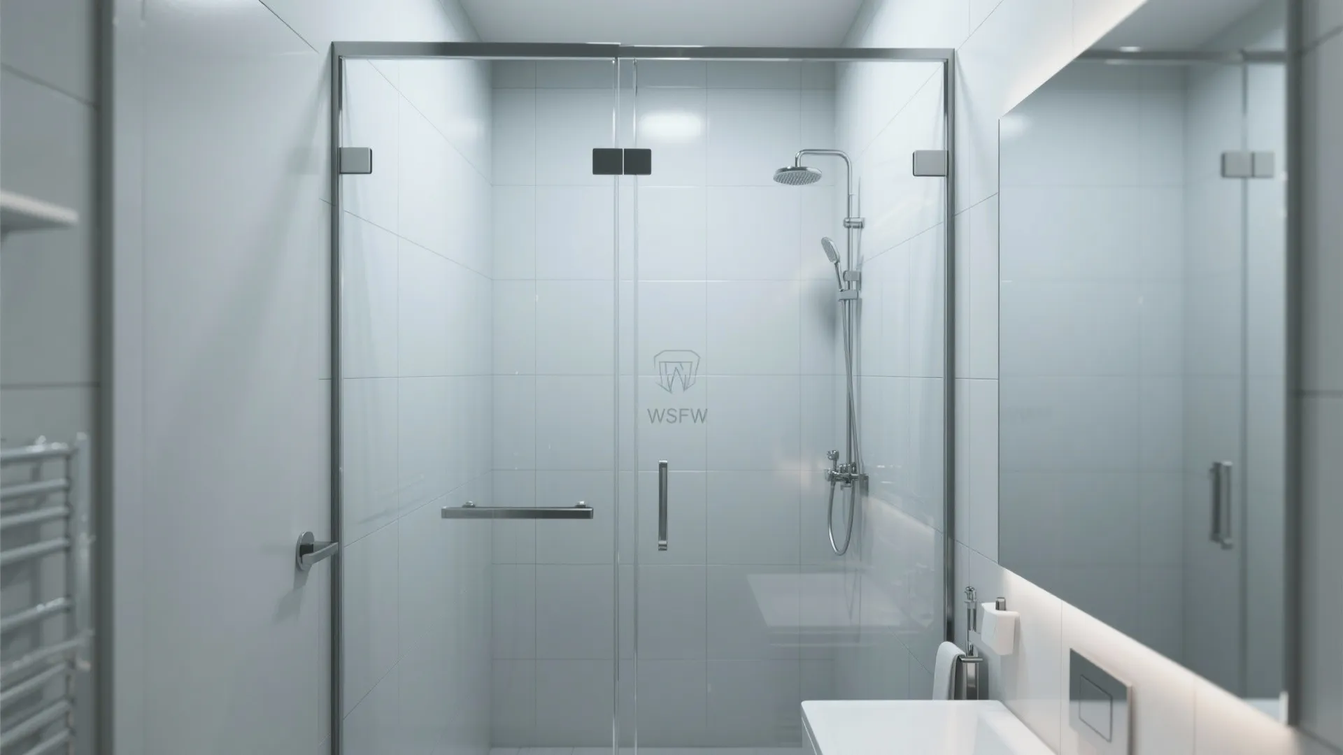 2. Go for a Glass Shower Enclosure