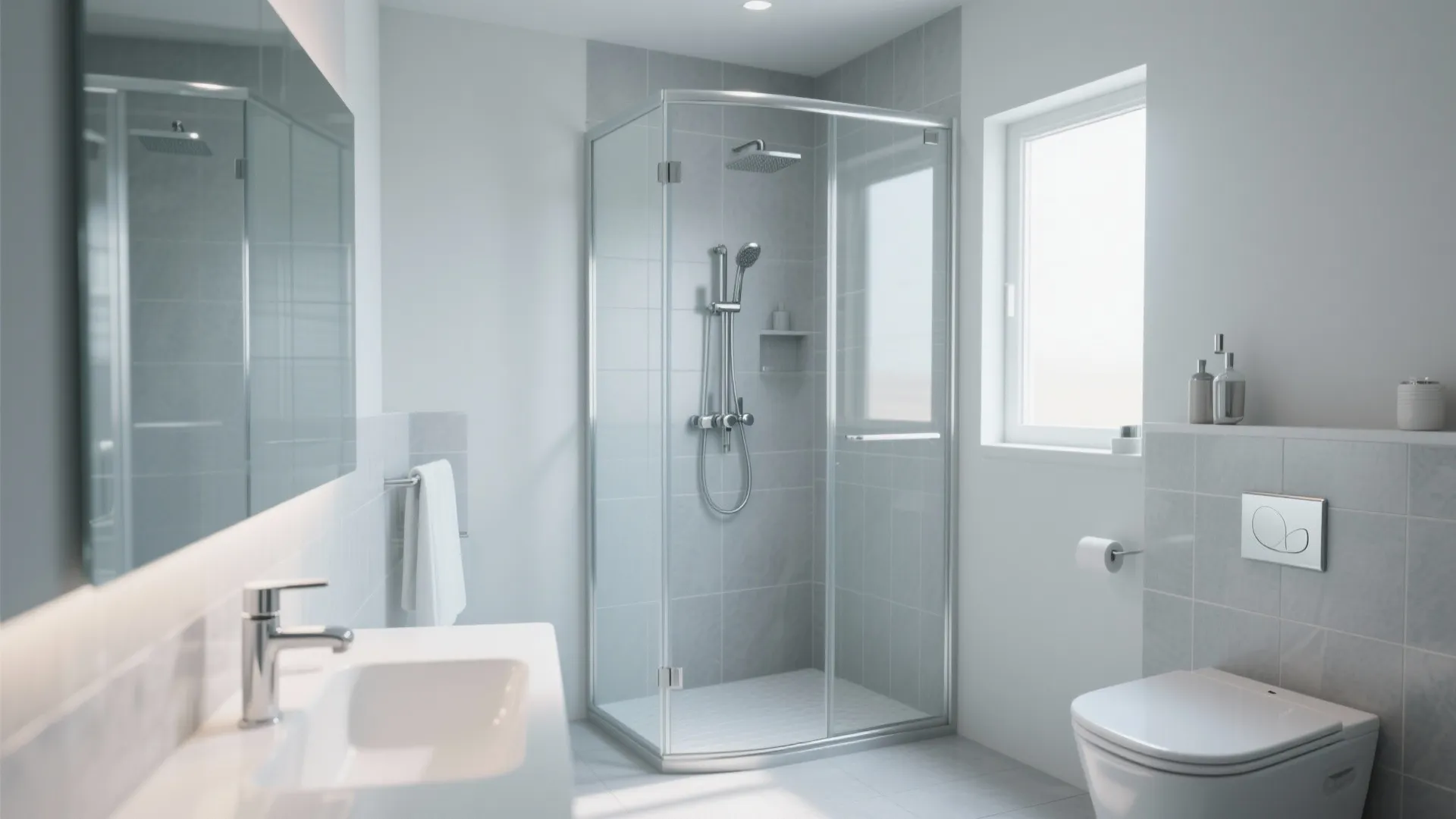 2. Glass Shower Enclosures for Openness