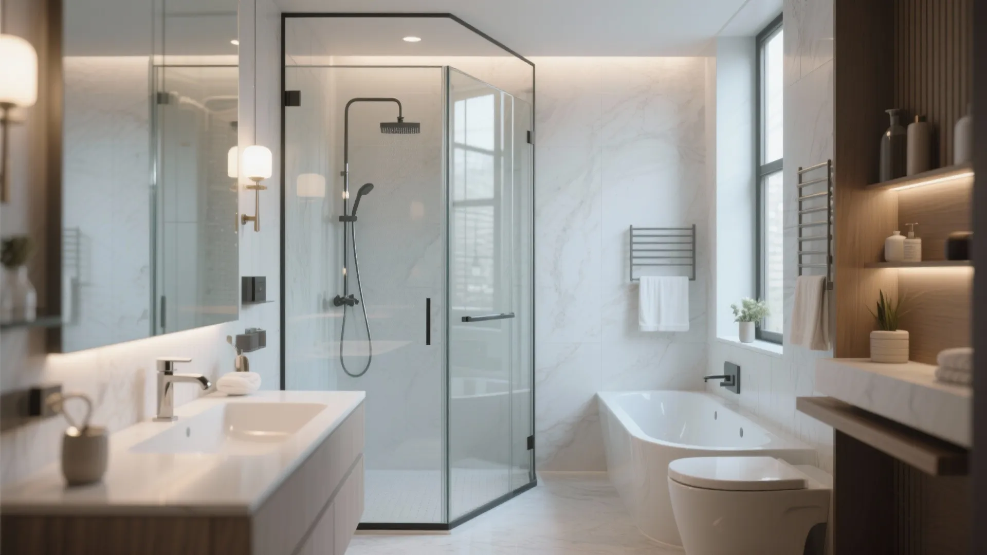 6. Glass Shower Enclosures