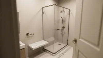 Modern Accessible Bathroom with Walk-In Shower Design