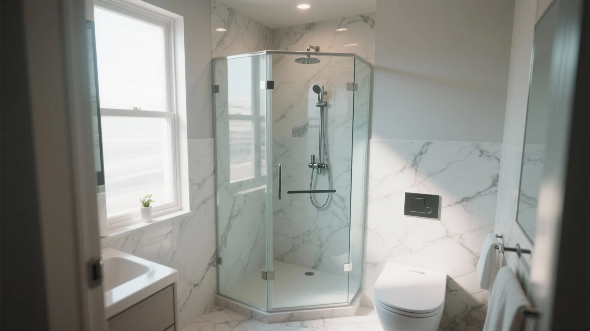 Glass Shower Enclosures for Openness