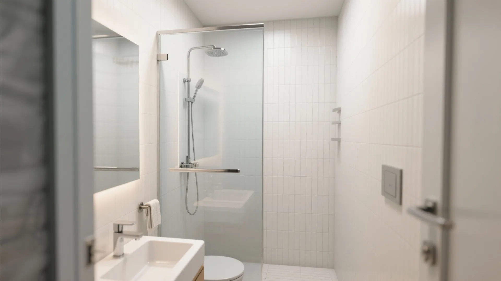 8. Glass Shower Panels