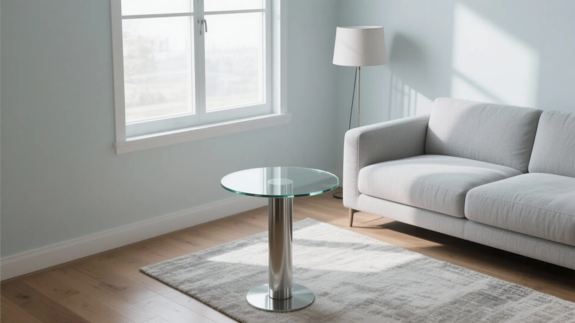 Small Glass Top Side Table: The Perfect Accent for Tiny Spaces