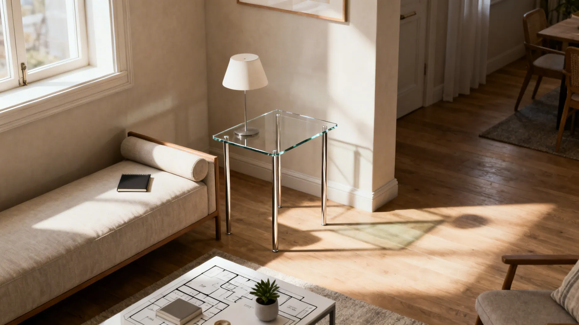 5 Glass Side Table Ideas for Small Living Rooms