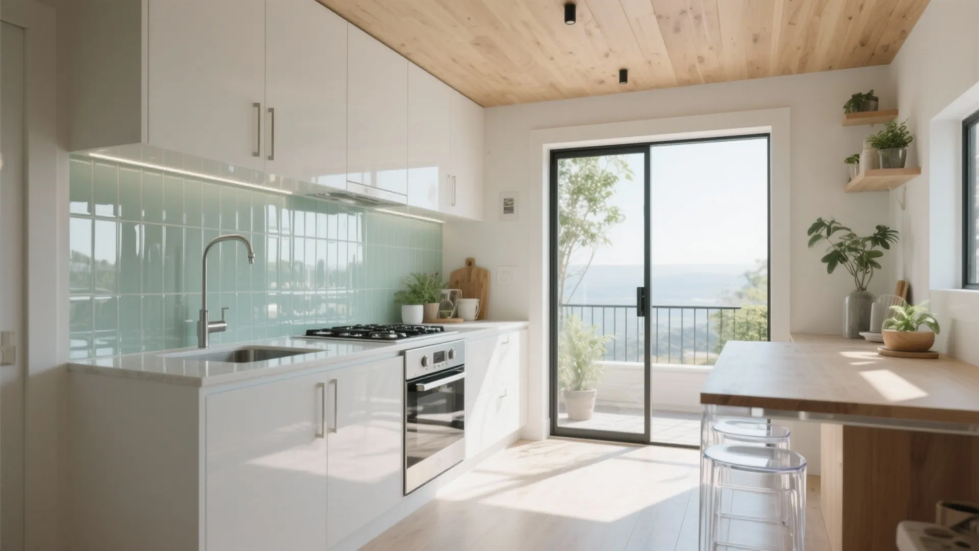 Glass, Light, and Sightlines that Stretch Space