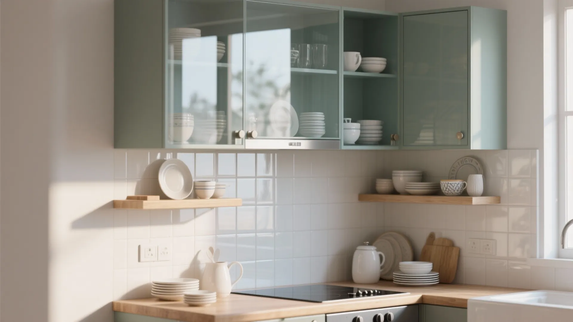 2. Keep sightlines open with glass and light