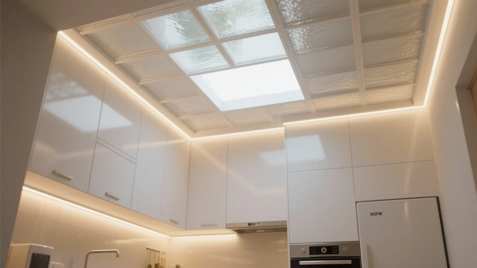 Glass Panel Skylight Effect
