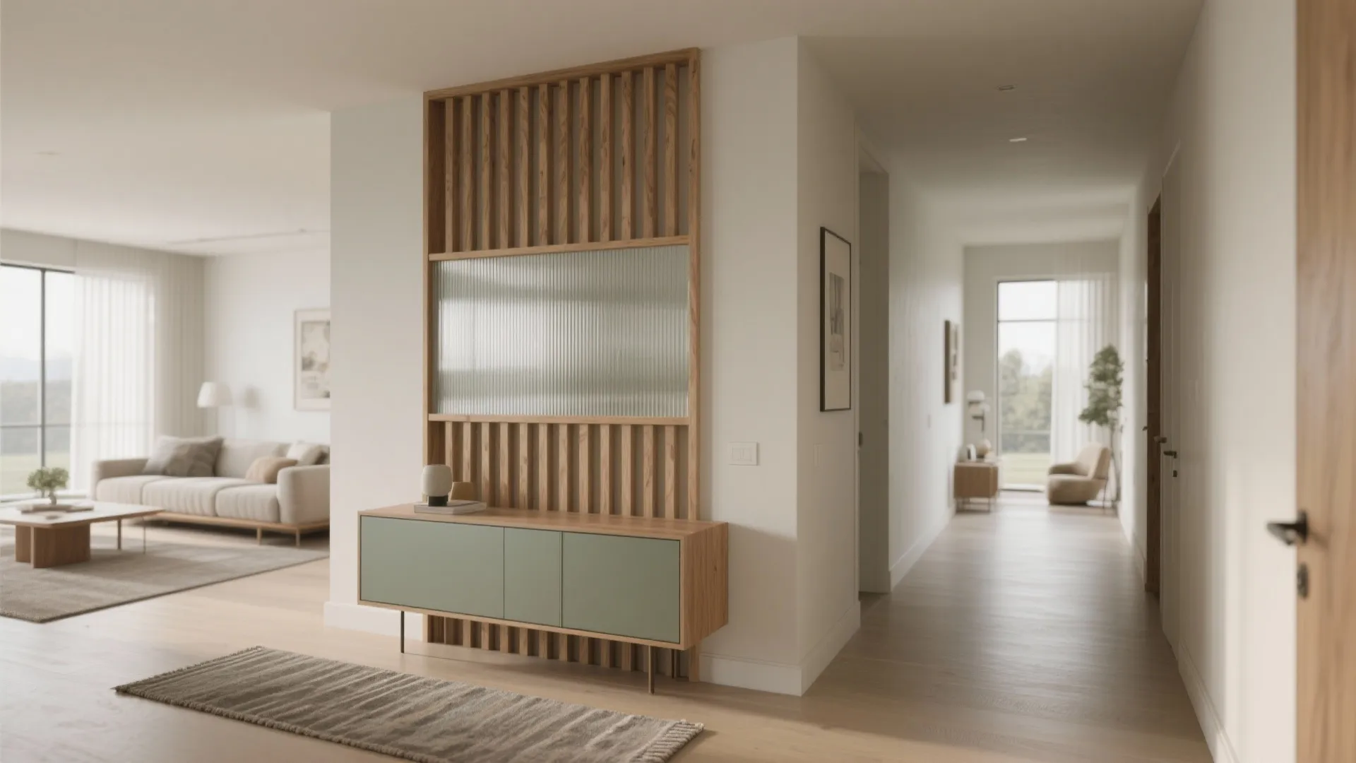 Open Sightlines with Partial Partitions