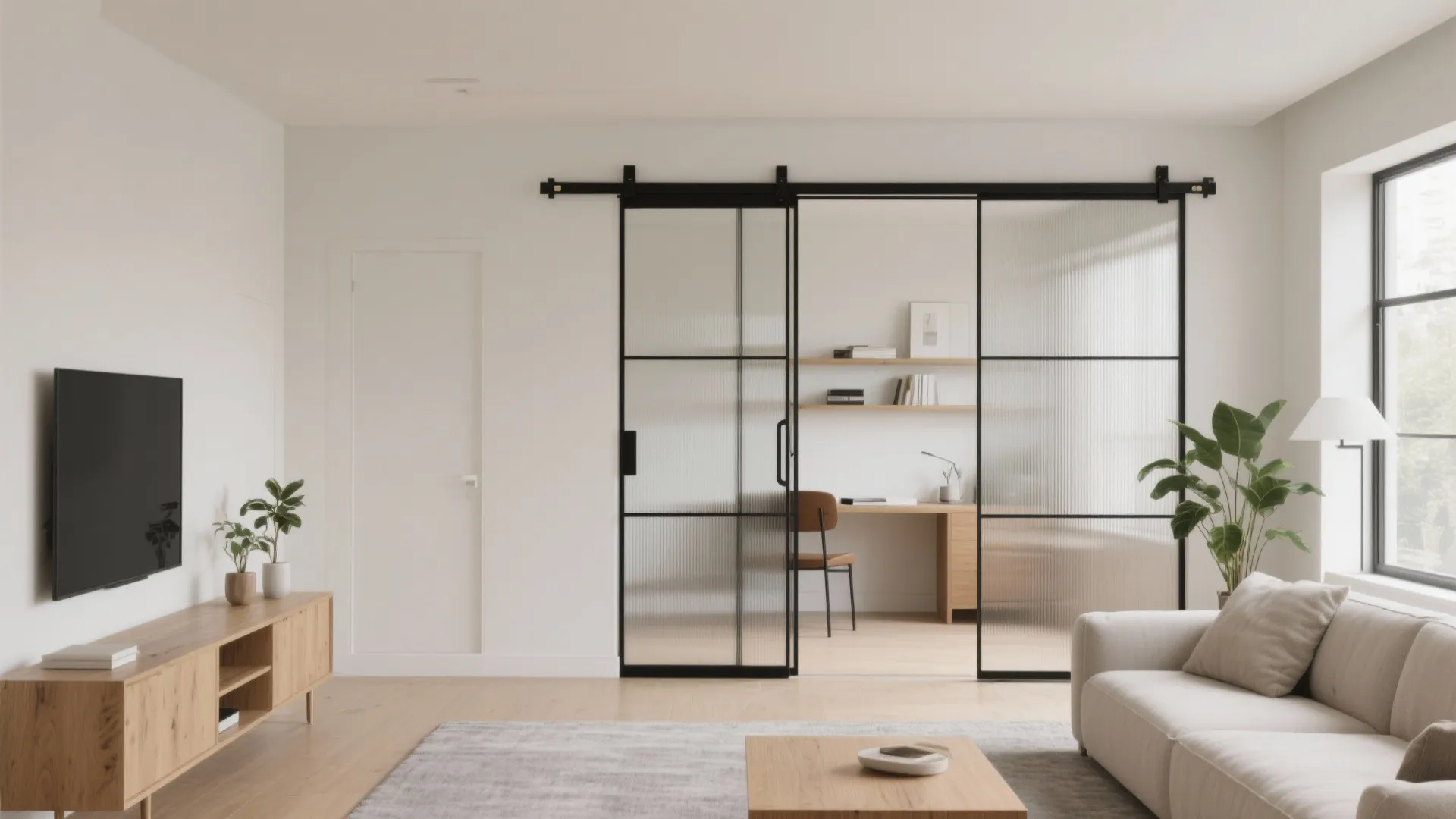 Sliding Glass Partitions to Zone Without Shrinking