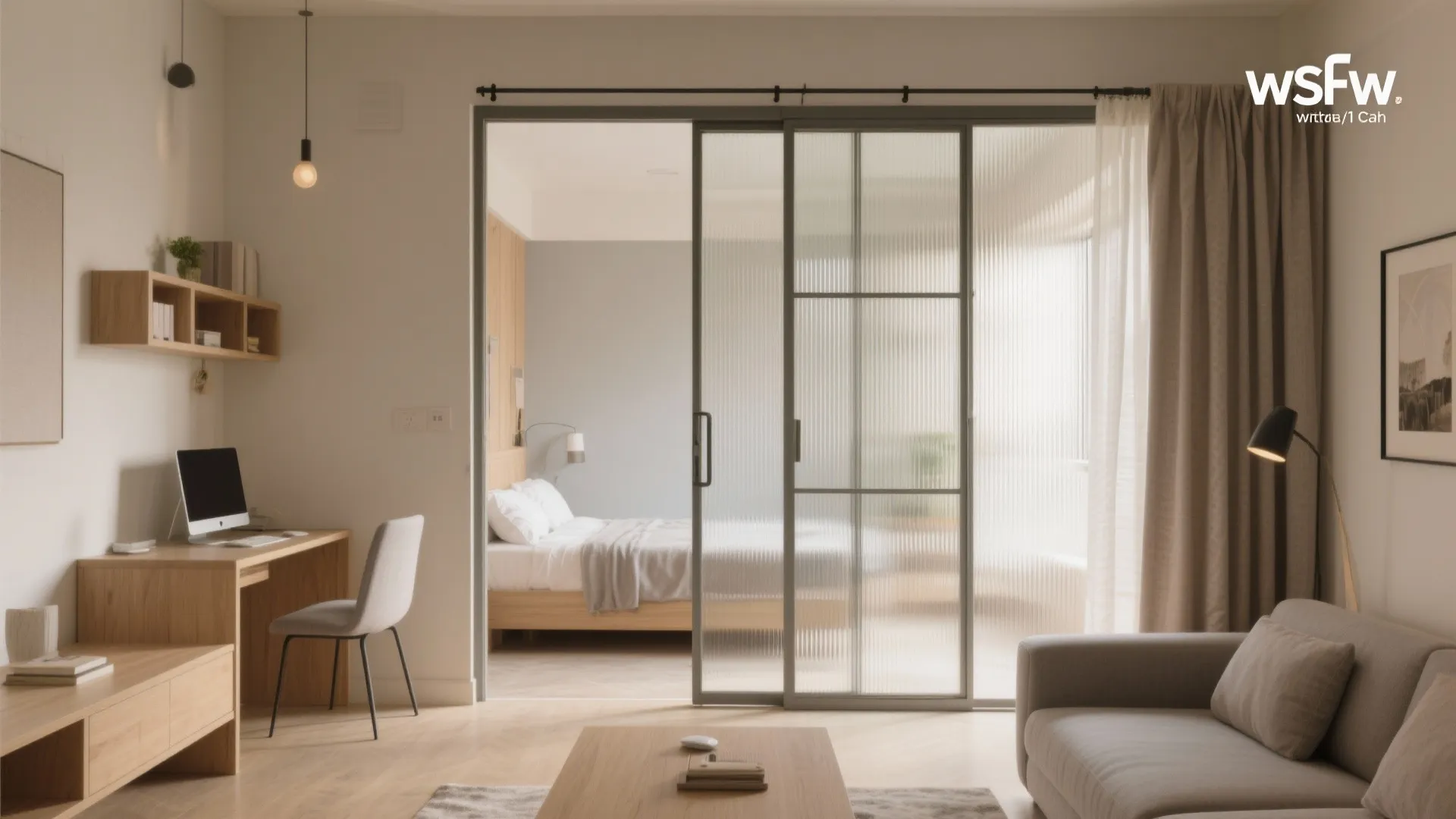 Flexible zones with sliding partitions