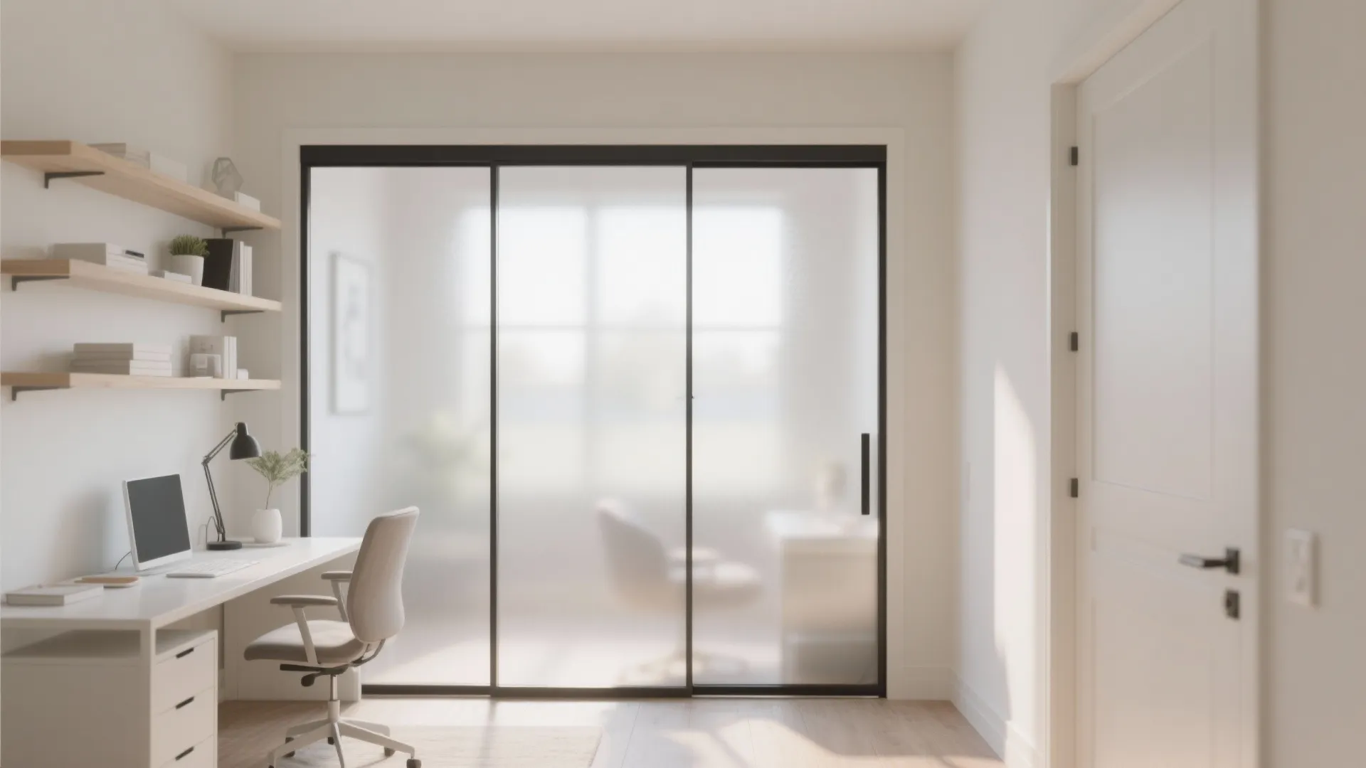 Glass Sliding Doors for Light