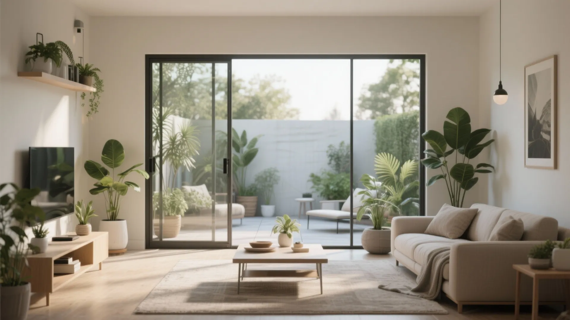 5. Glass Sliding Doors as Window-Wall Hybrids