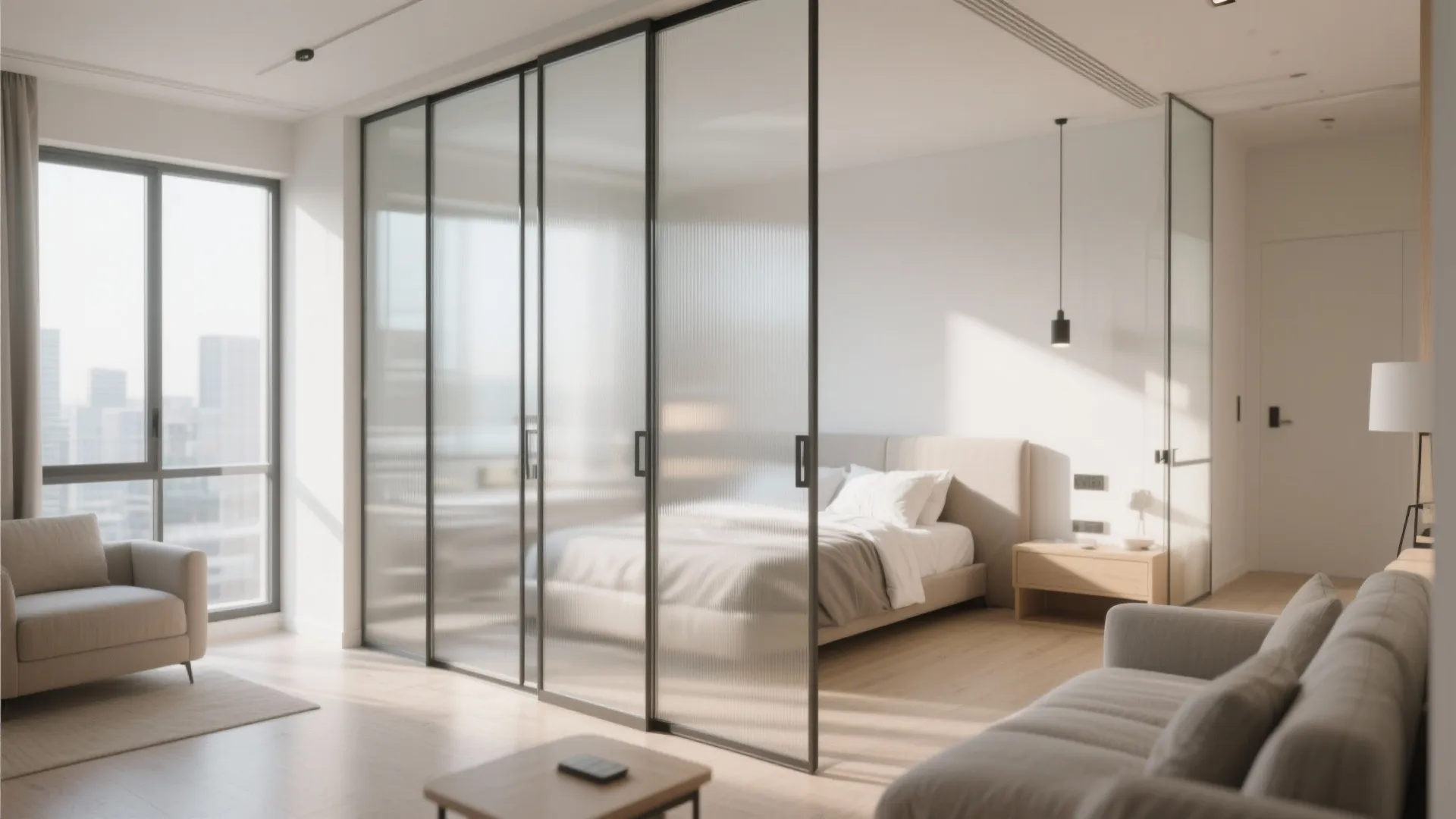 2. Glass Sliding Panels