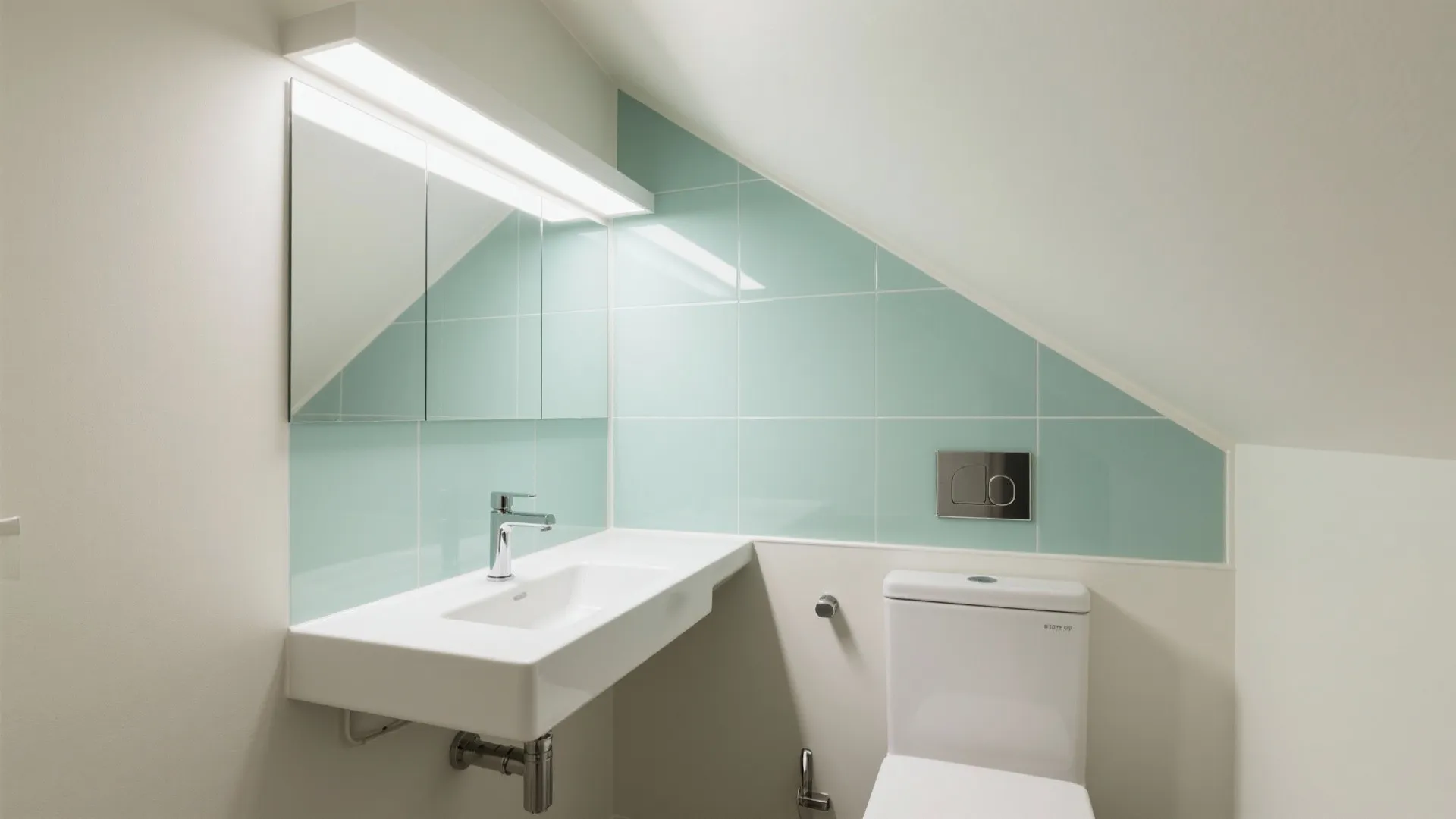 2) Glass splashback to bounce light