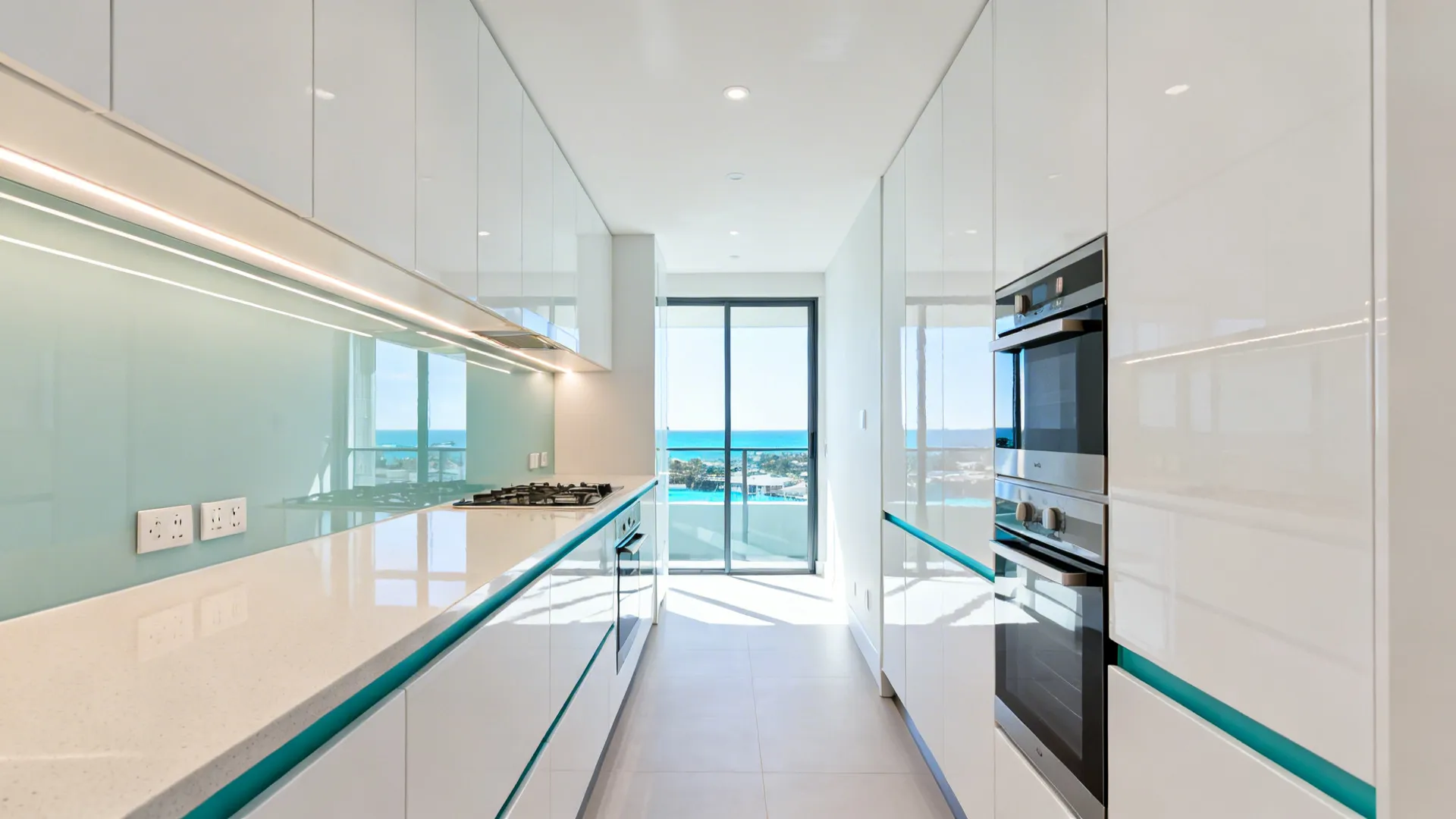 The Clear Winner: Glass Backsplashes for Light