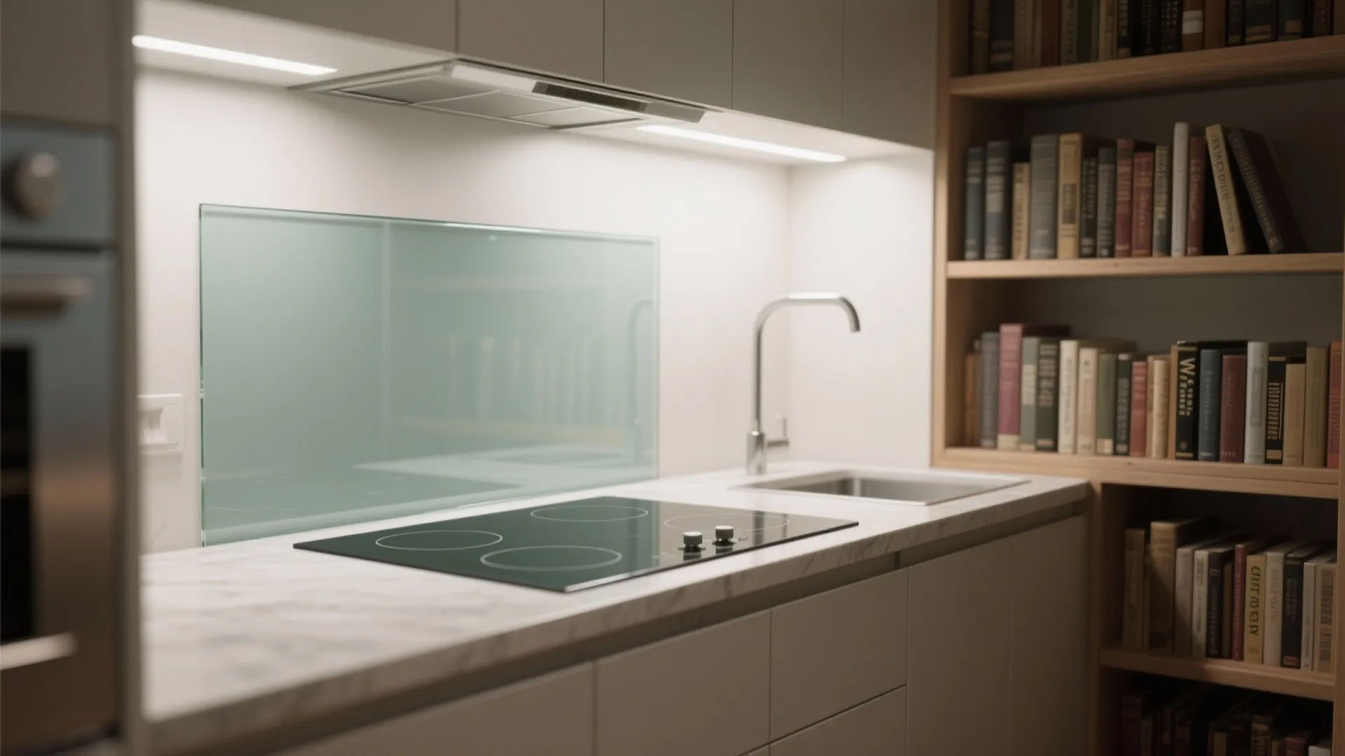 Glass Splashback Clarity