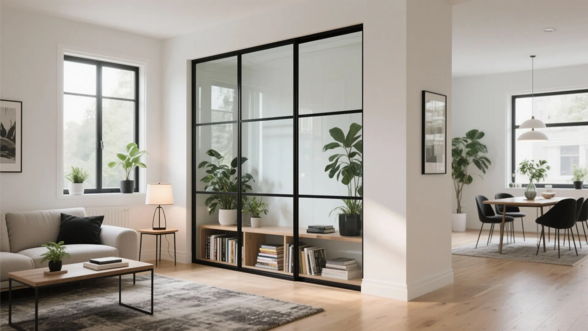 Glass-and-Steel Light Lines