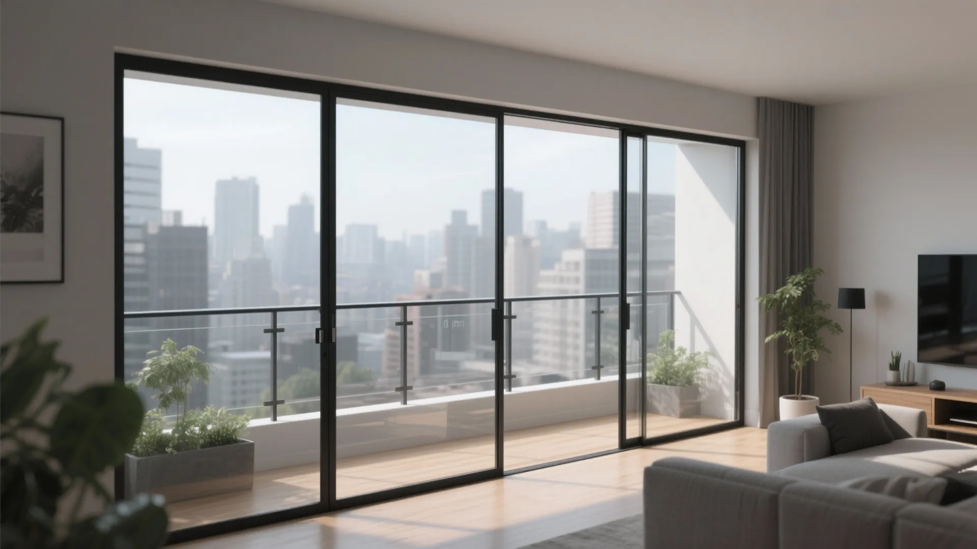 Steel + Glass Balustrade for an Airy Feel