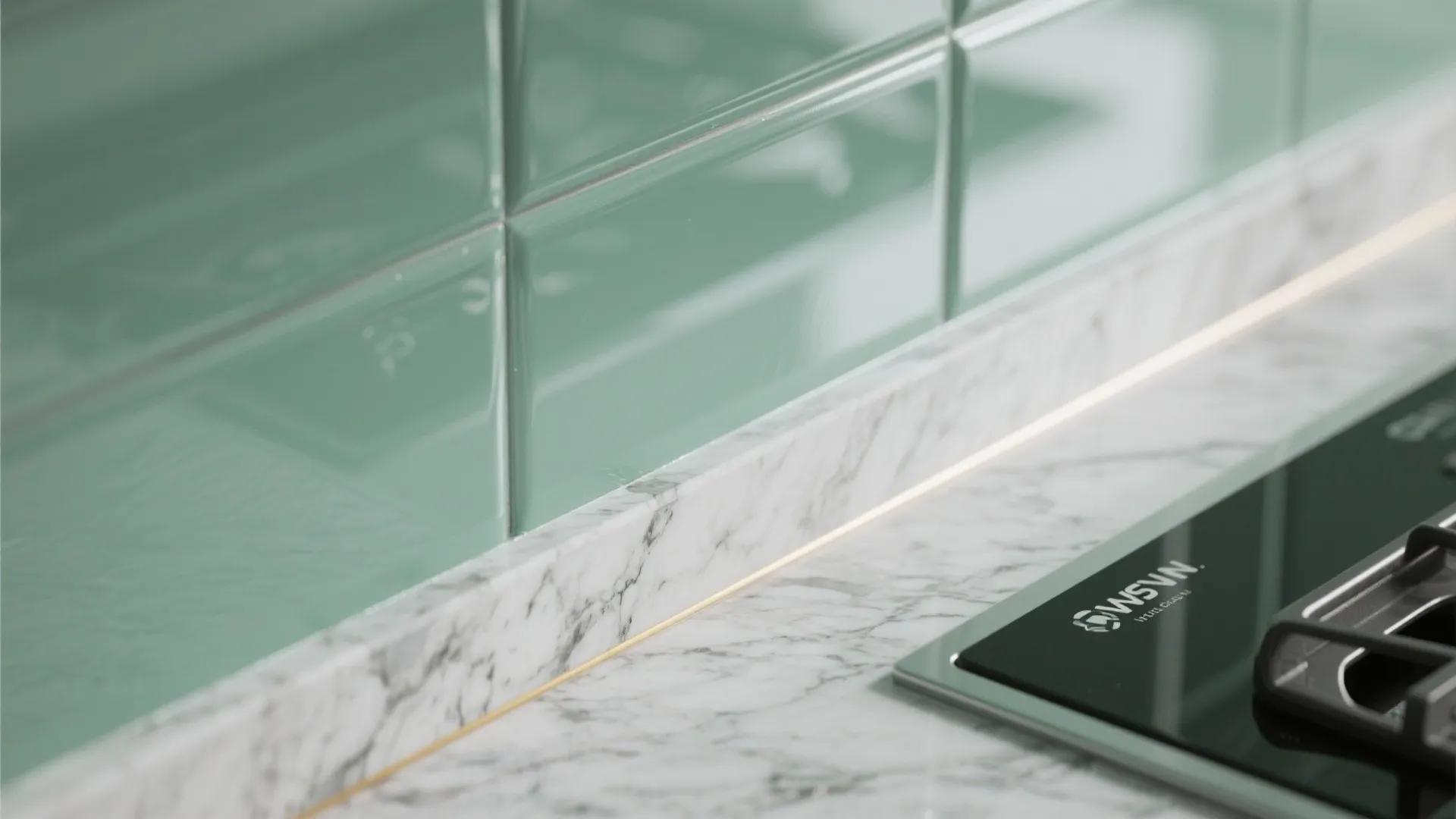 Glass Backsplashes for Light and Depth