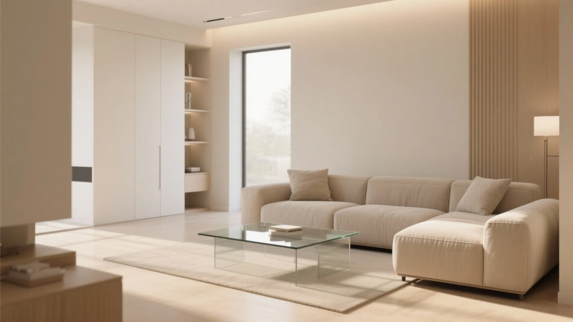 4. Glass Coffee Tables for Airiness