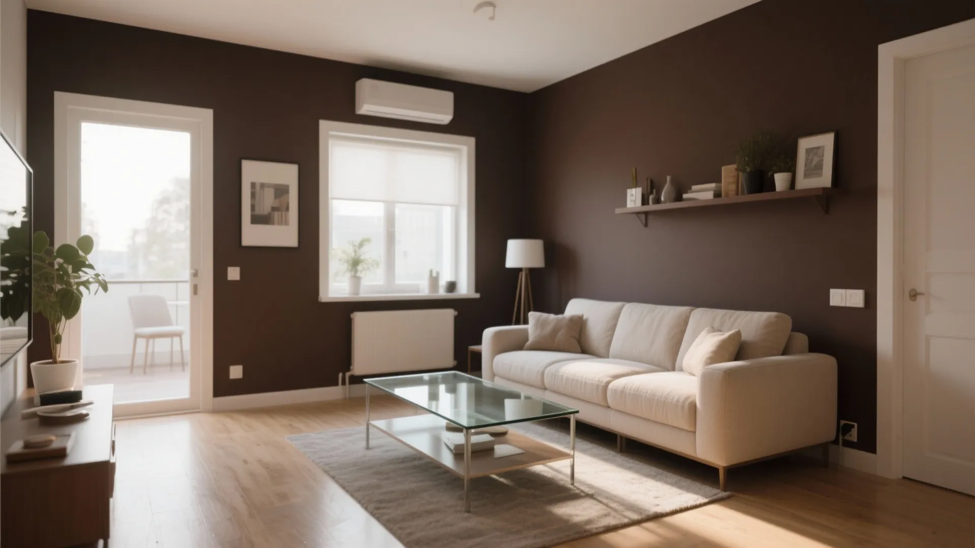 5. Using Glass Coffee Tables for Airiness